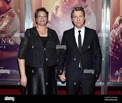 Peggy Loving, the daughter of Richard and Mildred Loving, and director Jeff  Nichols attend the premiere of Loving at the Landmark Sunshine Cinema on  Wednesday, Oct. 26, 2016, in New York. (Photo