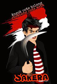 Kalau yang ini contoh pemakaian masker yang tepat. Sakera Gambar Anime Gambar Seni