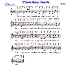 Menggunakan bunga matahari juga berarti kita menunjukkan kehidupan yang bahagia dan hangat. 36 Not Angka Lagu Wajib Nasional Filenya