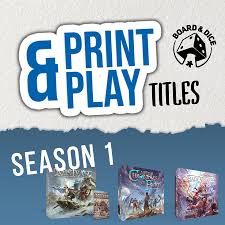 Check spelling or type a new query. Print And Play Season 1 Package Board Dice
