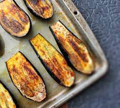 Add the eggplant and cook without stirring until browned, 2 to 3 minutes. Indian Spiced Roasted Eggplants Recipe By Soni Sinha