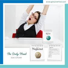 The Daily Mood Desk Flip Chart Makes An Amazing Gift For All