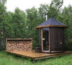 When we listened to a podcast episode about saunas and performance enhancement, we were sold on sauna health benefits. Image Result For Backyard Sauna Bastu Design Bakgard Bastu Utomhus