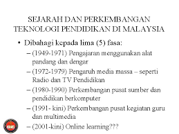 Sejarah malaysia dikatakan bermula semenjak pada zaman kesultanan melayu melaka yaitu sekitar tahun 1400 masehi. Kpt 4033 Teknologi Inovasi Dalam Pendidikan Kuliah 1