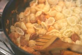 Creamy chicken mushroom pasta is an easy weeknight meal that is ready in 30 min! Chicken And Chorizo Pasta Recipe Cooking With My Kids