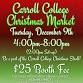 Carroll College Christmas Market event in Helena, MT