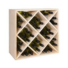 Aktuell über 135.000 angebote für gebrauchte möbel. Weinregal System Rauten 60 Cm Modular Und Stapelbar Promondo