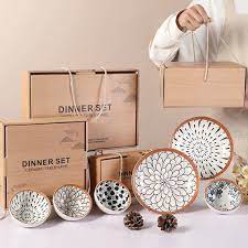 NAMUU MALAYSIA Japanese Style Ceramic Bowl Dinner Set Floral Design Gift  Set Microwave Oven Safe Glazed Bowl Tableware Rice Bowl Seramik Mangkuk 陶瓷碗  | Lazada