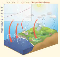 May 15, 2019 · the water cycle describes how water evaporates from the surface of the earth, rises into the atmosphere, cools and condenses into rain or snow in clouds, and falls again to the surface as precipitation. Metlink Royal Meteorological Society The Changing Water Cycle