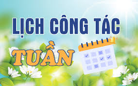 LỊCH CÔNG TÁC TUẦN THỨ 20 CỦA LÃNH ĐẠO UBND PHƯỜNG