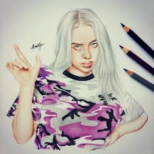 I still try to get used to drawing in digital. Alex D Leon On Twitter Billie Eilish Drawn With Color Pencils Please Help Me Retweet So She Sees It Billieeilish Billieeilish Fanart Drawing Billieeilishart Lovely Art Dontsmileatme Artwork Billie Love Wherearetheavocados