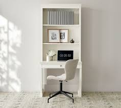 Expandable desktop bookshelf bookcase organizer rack office unit storage shelf ~. Livingston 35 Writing Desk With Bookcase Pottery Barn