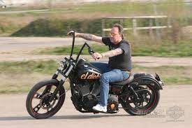 Swipeable area for 360 degree viewer, 2021 street bob™, baja orange. El Diablo Rick S Motorcycles Harley Davidson Baden Baden