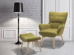Fauteuil En Tissu Vert Olive Vejle Mobilier De Salon Tissu Vert Tissu Fauteuil