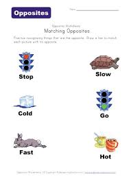 Matching Opposites Worksheets Opposites Worksheet Preschool Worksheets Opposites Preschool