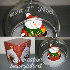 Boule Mon Premier Noel Personnalisable En Verre Avec Boite Cadeau .de noël ornements boules cadeau noël arbre décor or boule vacances décorations de vacances ensemble de 6 ou 4 cet ornement boule élégant est le cadeau idéal la décoration est grande et très élégant, parfait pour accrocher sur le sapin de noël. boule mon premier noel personnalisable en verre avec boite cadeau
