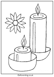 A few boxes of crayons and a variety of coloring and activity pages can help keep kids from getting restless while thanksgiving dinner is cooking. Diwali Colouring Pages