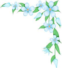 Flower Corner Borders Flower Drawing Design Flower Border Clip Art Borders
