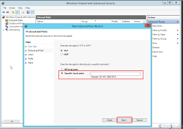 Image result for windows firewall inbound rule
