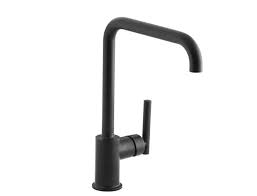 10 bold black kitchen faucet designs