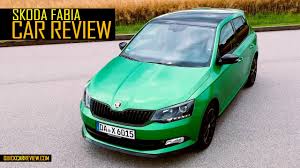 Touch screen satellite navigation, digital radio Car Review 2017 Skoda Fabia Monte Carlo Test Drive Youtube