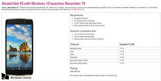 Alcatel idol 4 android smartphone price in pakistan (rs: New Leak Reveals November 10 Launch And 470 Price Tag For Alcatel Idol 4s Gsmarena Com News