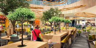 Show what's inside the packet, add a bit of marketing speak, job done. Food Court Reconstruction At Elblag S Ogrody Shopping Mall Launched Across The European Placemaking Magazine
