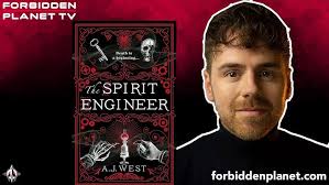 A.J. West explores pre-First World War power, paranoia & spiritualism with  The Spirit Engineer!