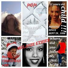 Where is Melanie Ethier's resting place?