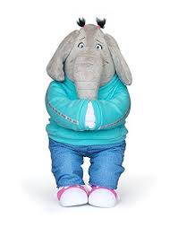 Sing Movie Plush Meena 15 Universal Https Www Amazon Com Dp B01m8fbc4o Ref Cm Sw R Pi Dp X Tgewybyr89kft Sing Movie Elephant Plush Plush Dolls