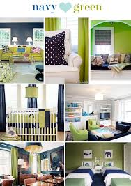 Navy Blue And Lime Green For T S Room Already Have The Green Walls Could Modify Curtains To Add Navy Stripes Home Family Room Room