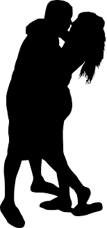 This photo is about silhouette, togetherness, tunnel 8 Couple Kissing Silhouette Png Transparent Onlygfx Com