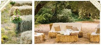 Canape En Bottes De Paille Idee Deco Mariage Inspiration Mariage Champetre Deco Mariage