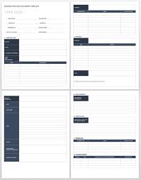 Business Process Document Template Document Templates Word Template Business Template