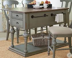 Kitchens contain lots of instant things: Colonnades Putty And Oak Kitchen Island From Progressive Furniture Coleman Furniture