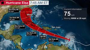 Elsa strengthened into the first hurricane of the 2021 atlantic storm season on friday as it battered the eastern caribbean, where officials closed schools, businesses and airports. Yvbkk3ji2nopfm