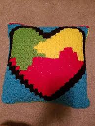 Pattern attributes and techniques include: Ravelry Autism Awareness Puzzle Pillow Pattern By Jacqueline Victor