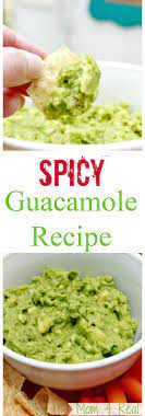 Super Fresh Spicy Guacamole Recipe Spicy Guacamole Recipe Spicy Guacamole Guacamole Recipe Healthy