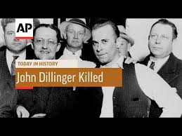 He led a group known as the dillinger gang. John Dillinger Killed 1934 Today In History 22 July 18 Youtube