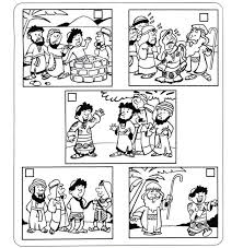 Joseph In Prison Coloring Page Bible Crafts Sunday School Bible Crafts Sunday School Crafts