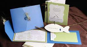 Fishing Themed Wedding Impress Me Designs Custom Wedding Invitations Handmade Inv Fishing Wedding Handmade Wedding Invitations Custom Wedding Invitations