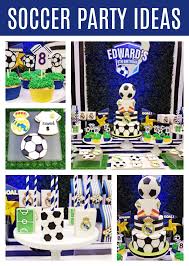 Soccer birthday party ideas photo 1 of 17 catch my party. Fun Soccer Themed Birthday Party Pretty My Party Party Ideas