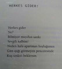 Herkes Gider Ayrilik Sozleri Ilham Verici Alintilar Alintilar
