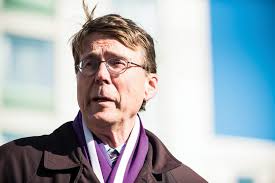 Northwestern University spokesman Alan Cubbage prepares to retire