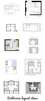 Rules of thumb for layout. Bathroom Floor Plan Designs Novocom Top