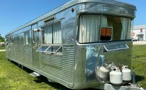 Find spartan cargo cargo / enclosed trailers for sale. Forty Footer 1957 Spartan Royal Mansion Camper Barn Finds