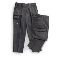 2 Unifirst 6 Pocket Cargo Work Pants 294875 Jeans