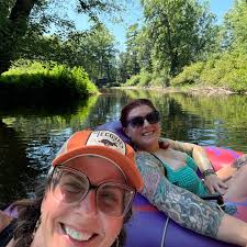 Had the best weekend with my girl gang. Floated down a river, night  swimming, snacks, and lots and lots of laughter.