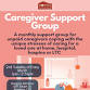 Hospice Renfrew - Caregiver Support Group event image
