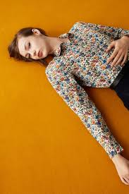 Blue floral pattern paul smith womens top. Floral Shirts For Women Paul Smith